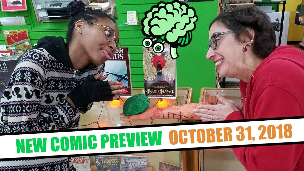 New Comics Preview for 10/31 @ Green Brain Comics