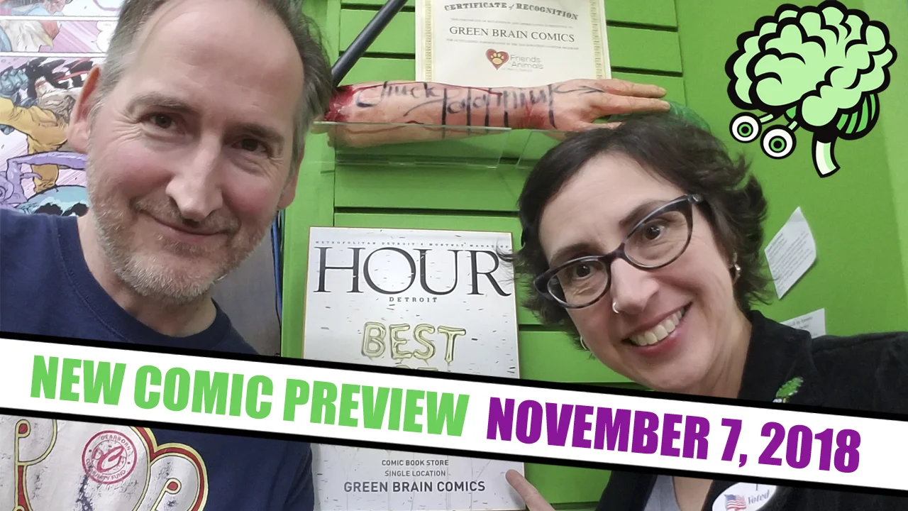 New Comics Preview for 11/07 @ Green Brain Comics