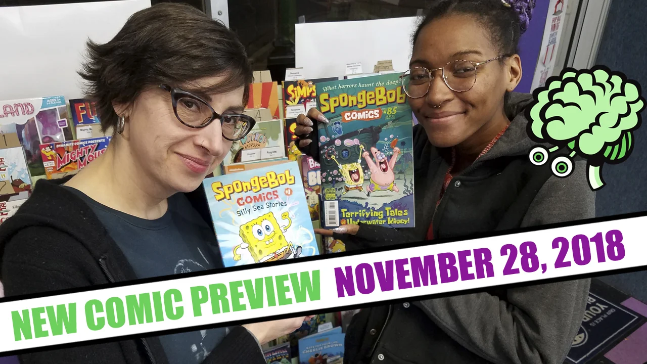 New Comics Preview for 11/28 @ Green Brain Comics