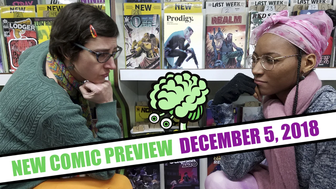 New Comics Preview for 12/05 @ Green Brain Comics