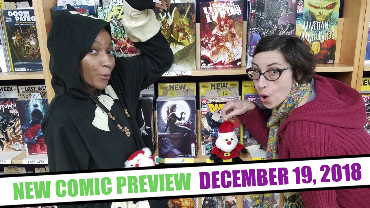 New Comics Preview for 12-19 @ Green Brain Comics