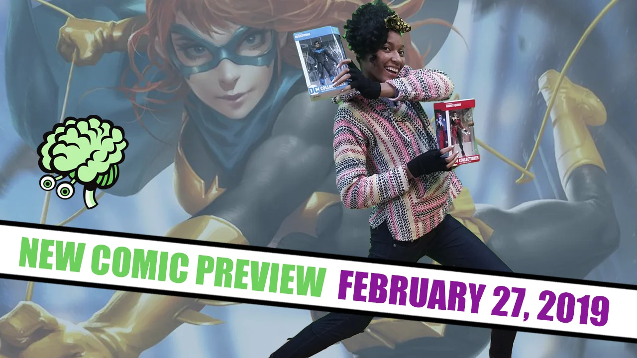 Occasionally, we carry action figure(s) but always new comics, lots of new comics!
