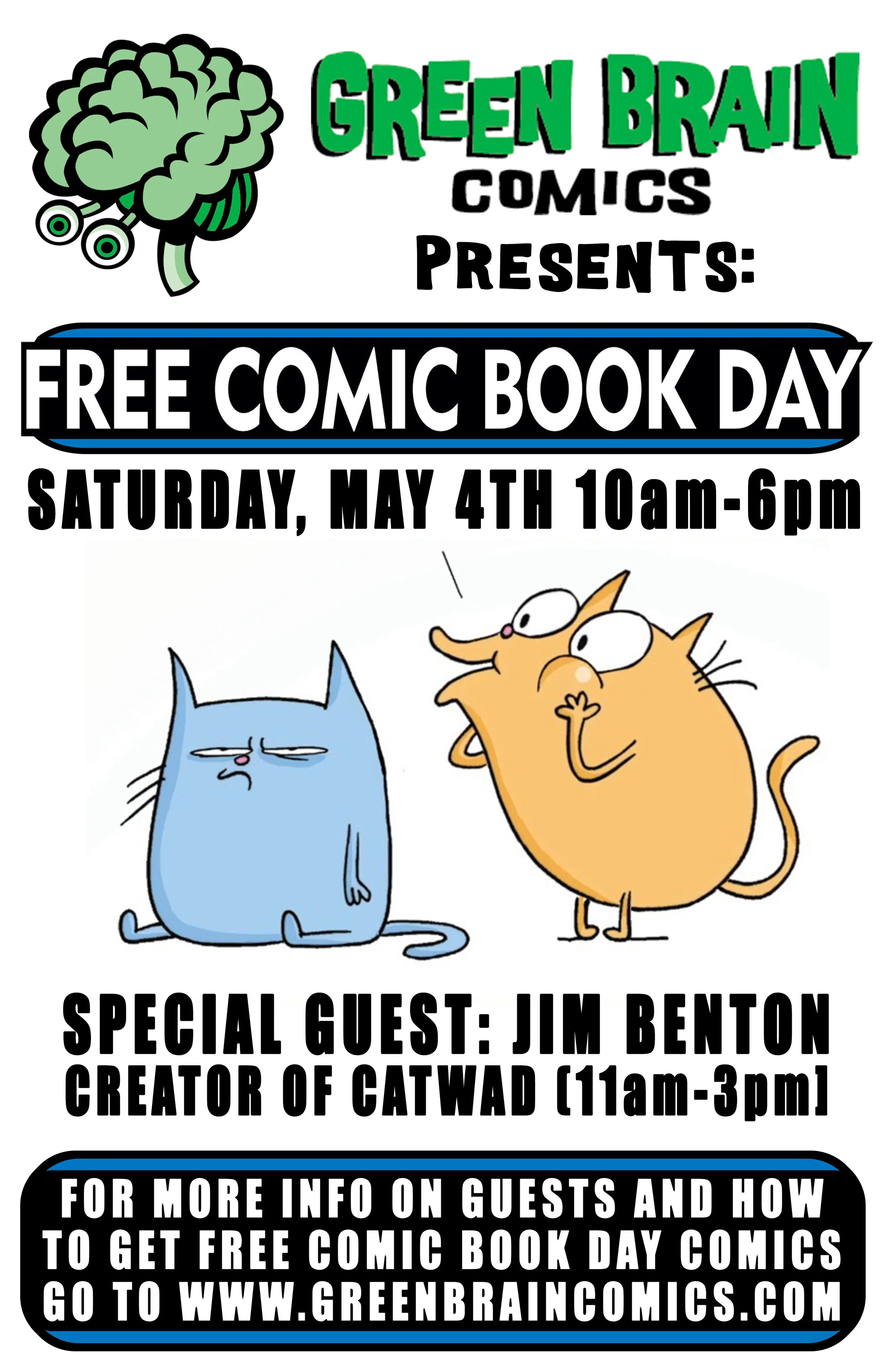 Free Comic Book Day is just 8 days away!