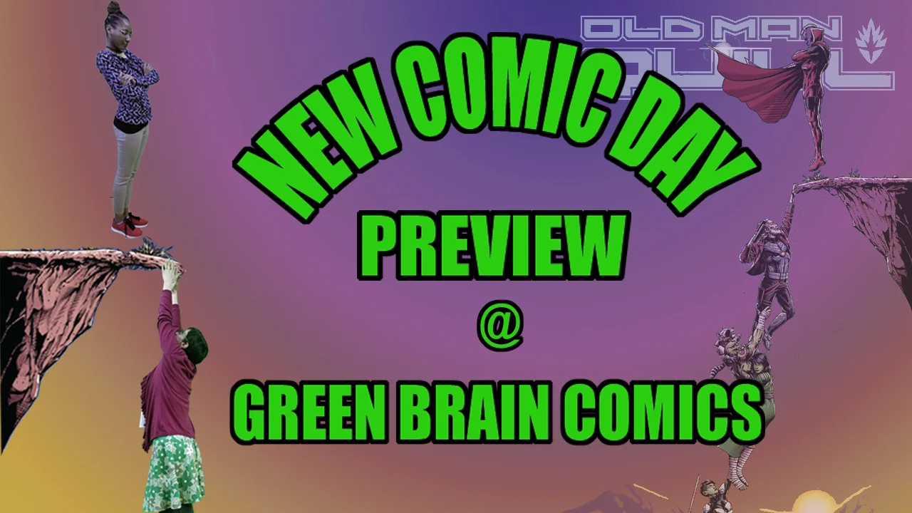 New Comics Preview for 05/15 @ Green Brain Comics