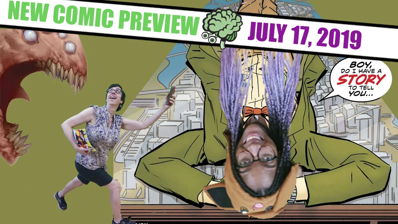 BrainScan New Comic Preview 07/17 @ Green Brain Comics