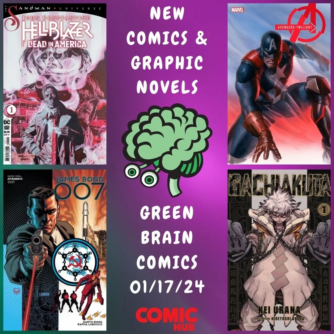 New Comics for Wednesday, January 17,2024