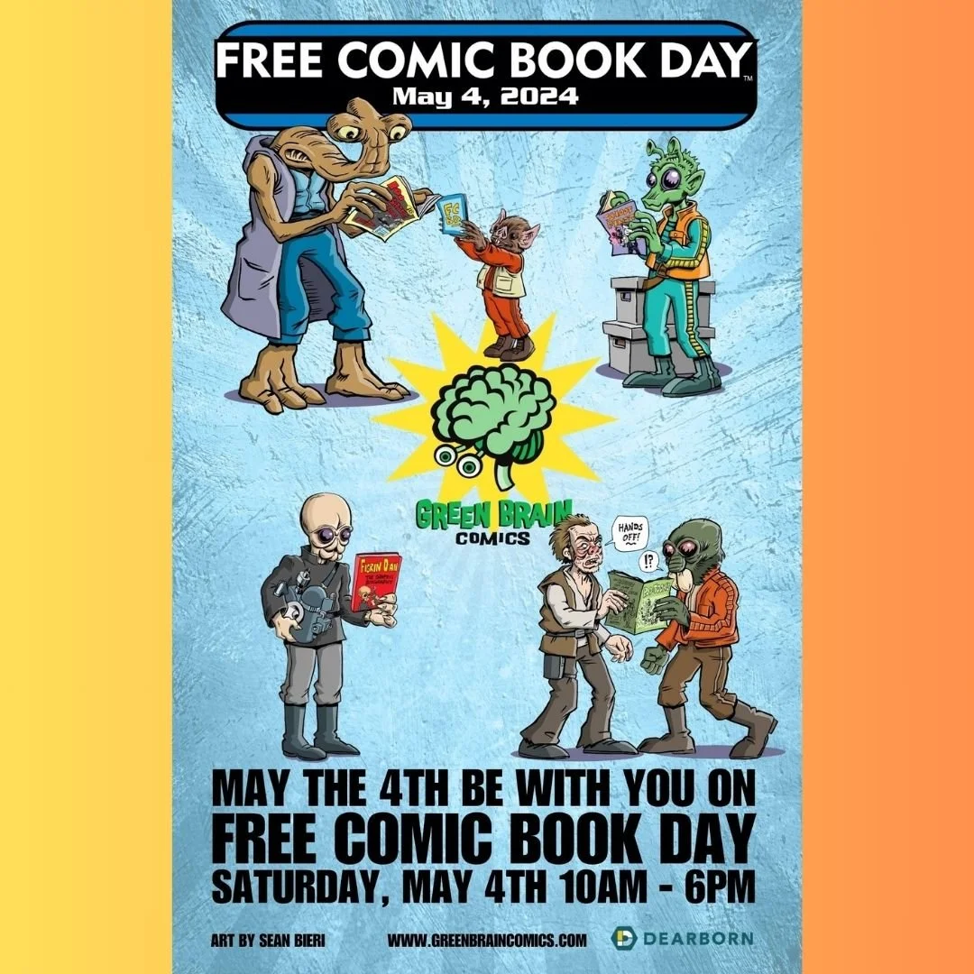 Free Comic Book Day is this Saturday, May 4th!
