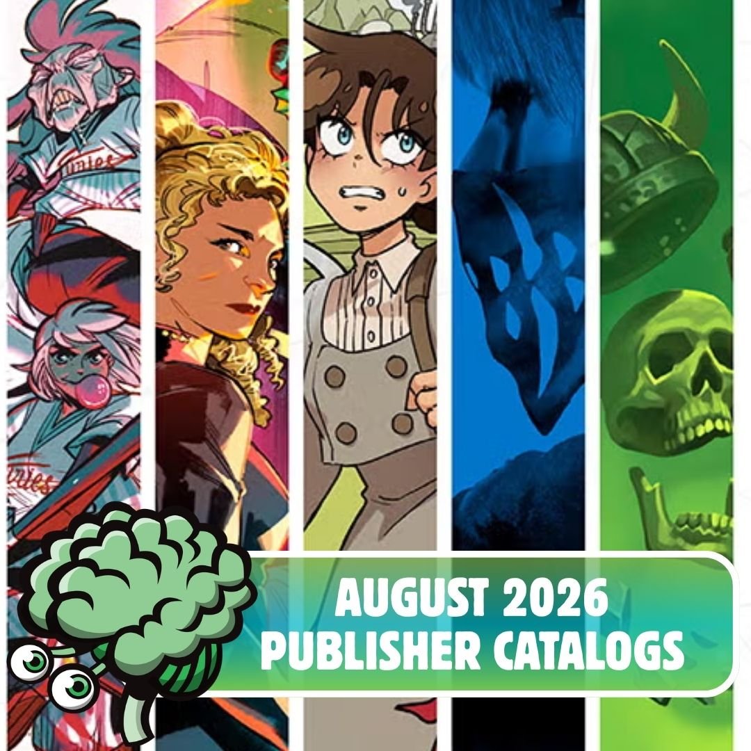 August 2026 Comic &amp; Graphic Novel Catalogs