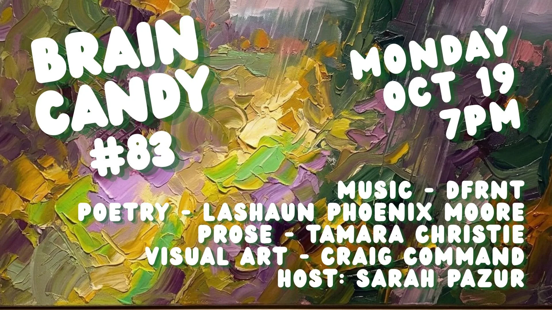 Brain Candy #83 Monday, October 19, 2026