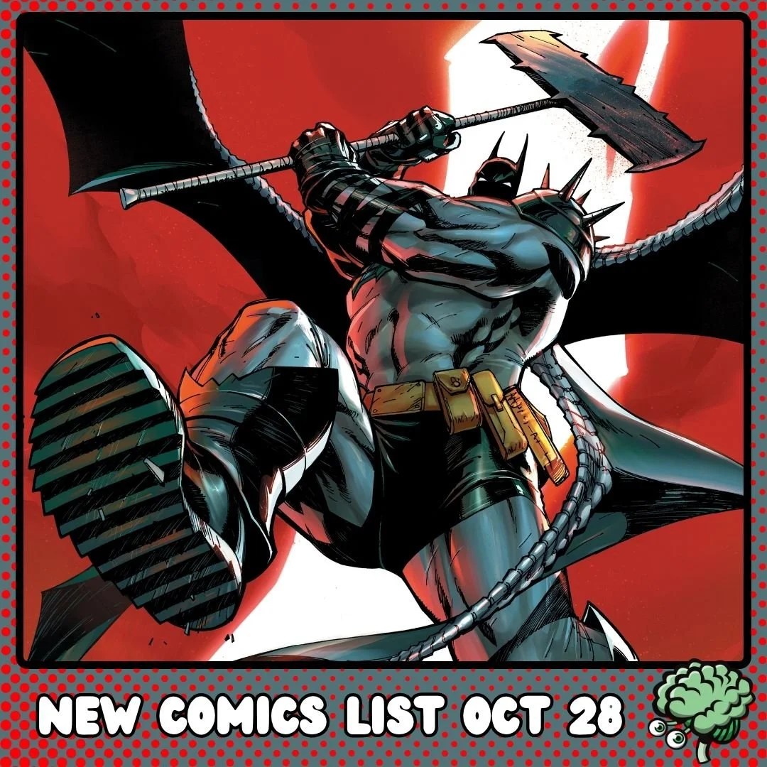New Comics for Wednesday, October 28, 2026