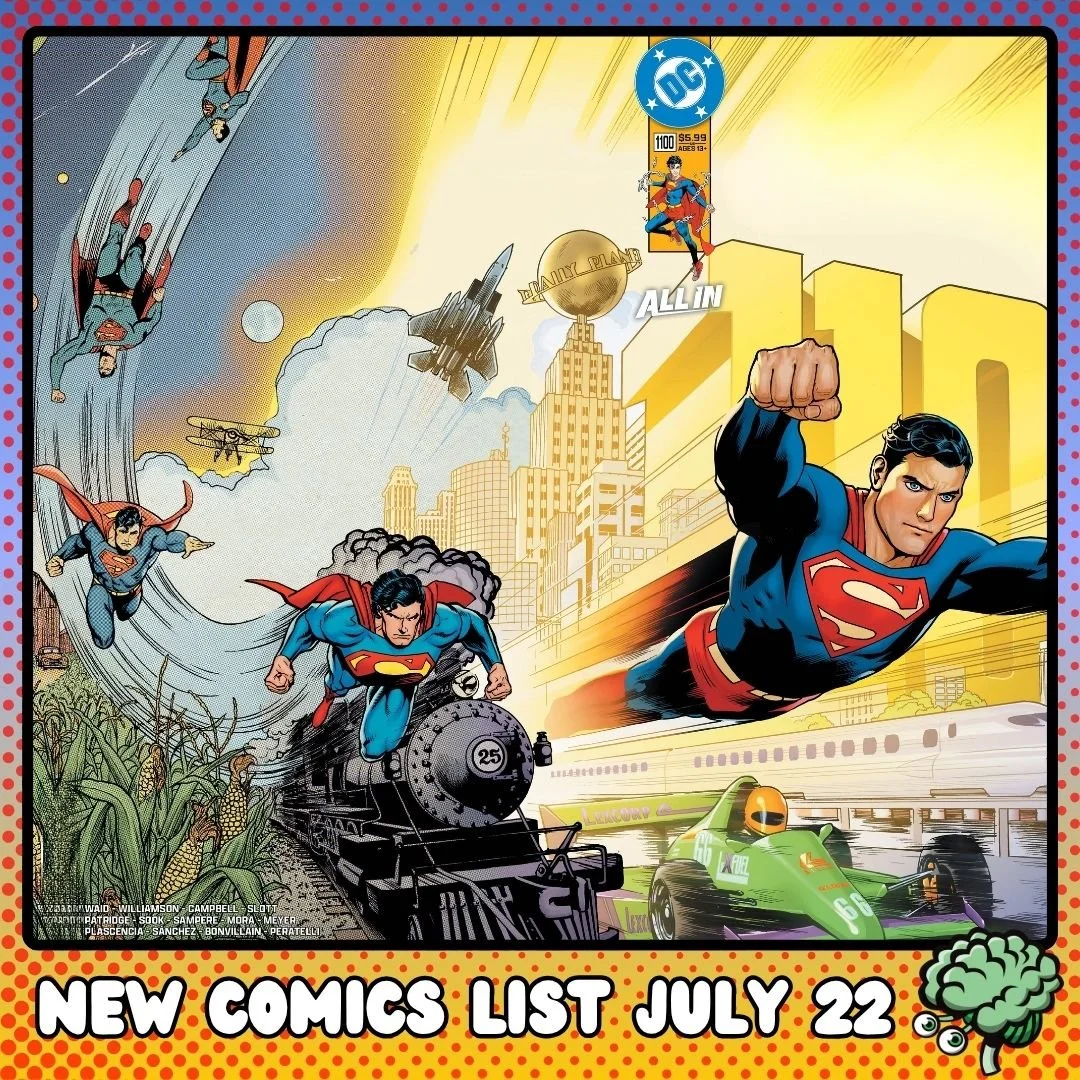 New Comics for Wednesday, July 22, 2026