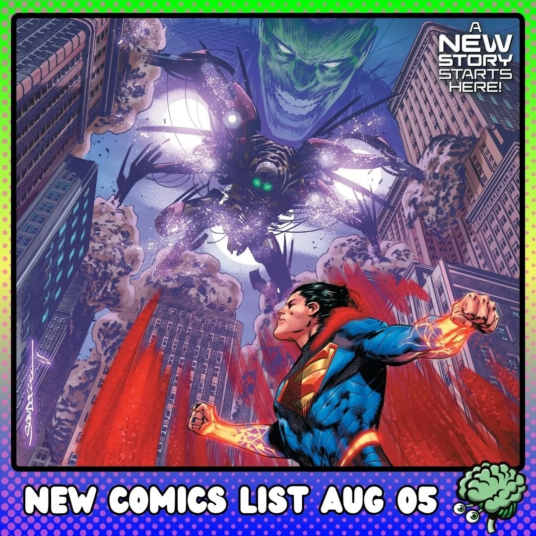 New Comics for Wednesday, August 5, 2026