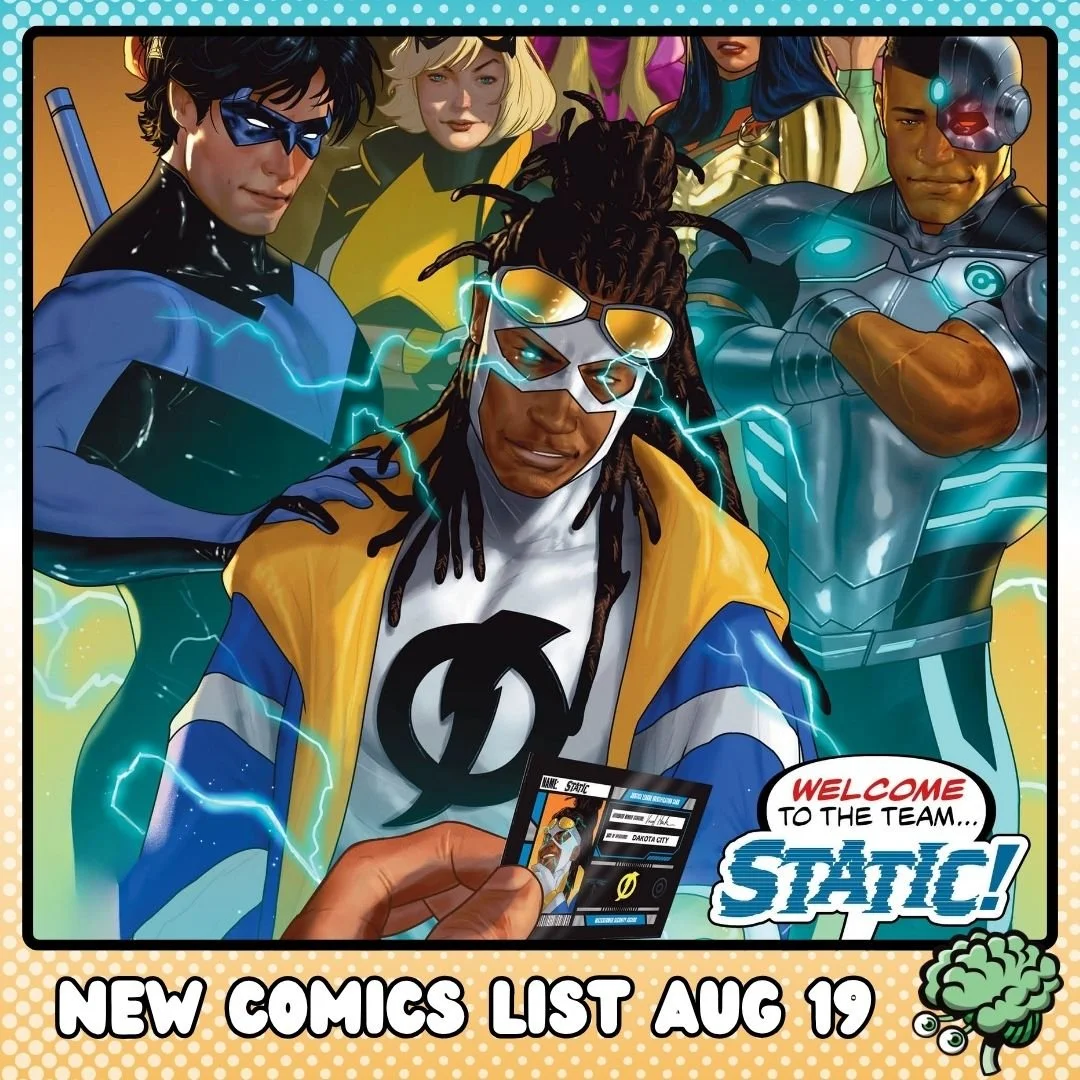 New Comics for Wednesday, August 19, 2026