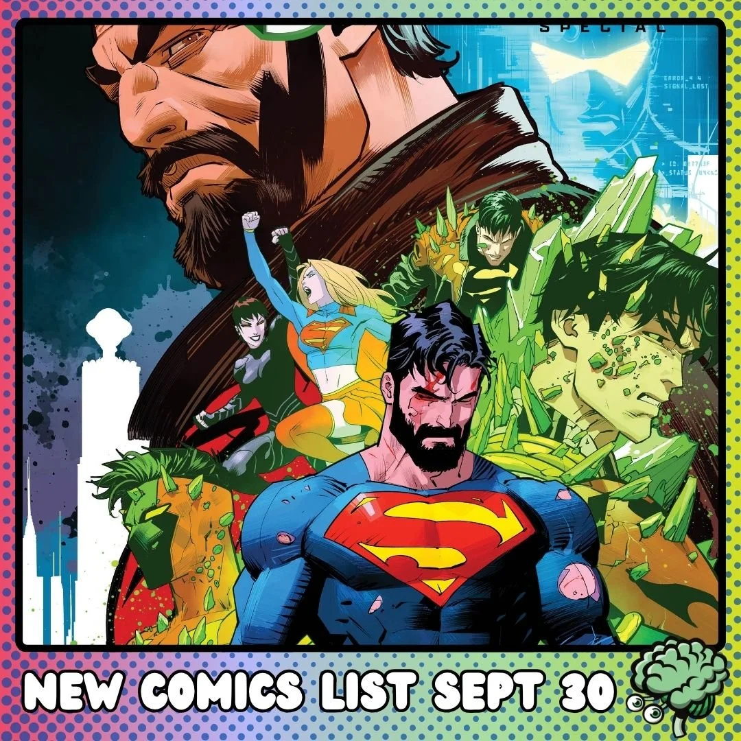 New Comics for Wednesday, September 30, 2026