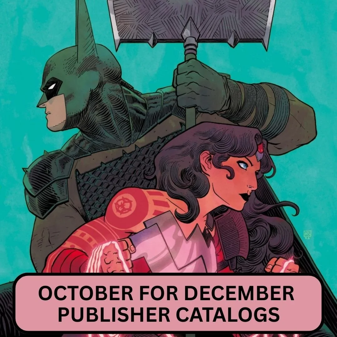 October catalogs for publishers and distributors — Green Brain Comics