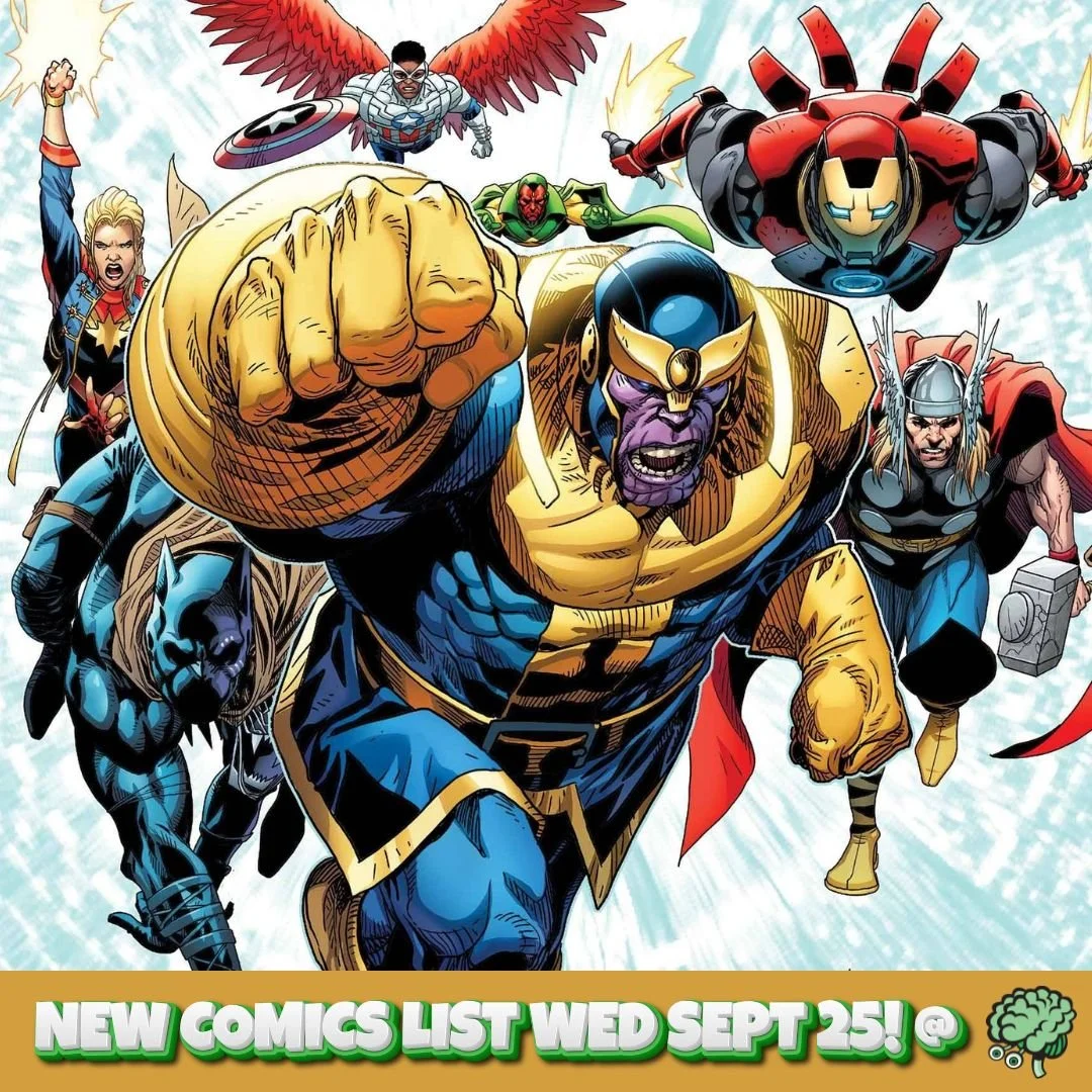 New Comics for Wednesday, September 25, 2024