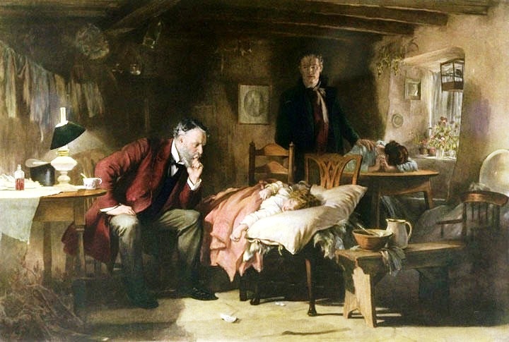 Figure 1. The Doctor, by Sir Luke Fildes (1891)