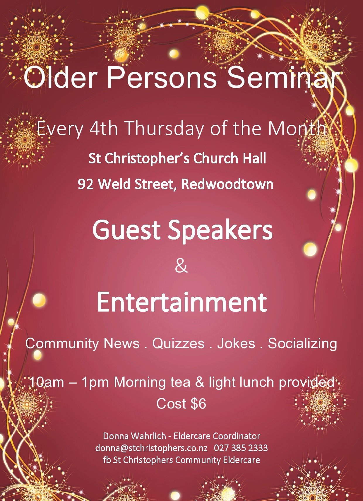 Older Person Seminar