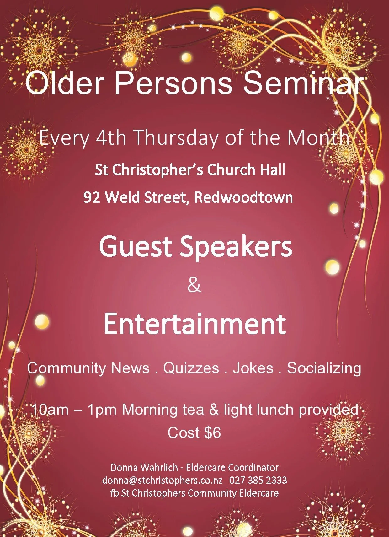 Older Person Seminar