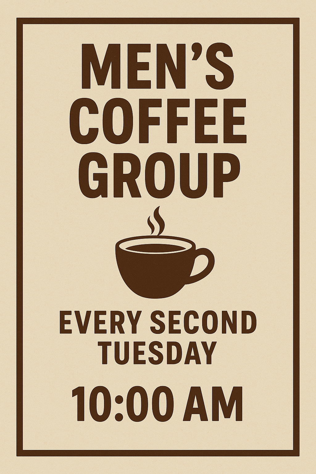 Men's Coffee Group