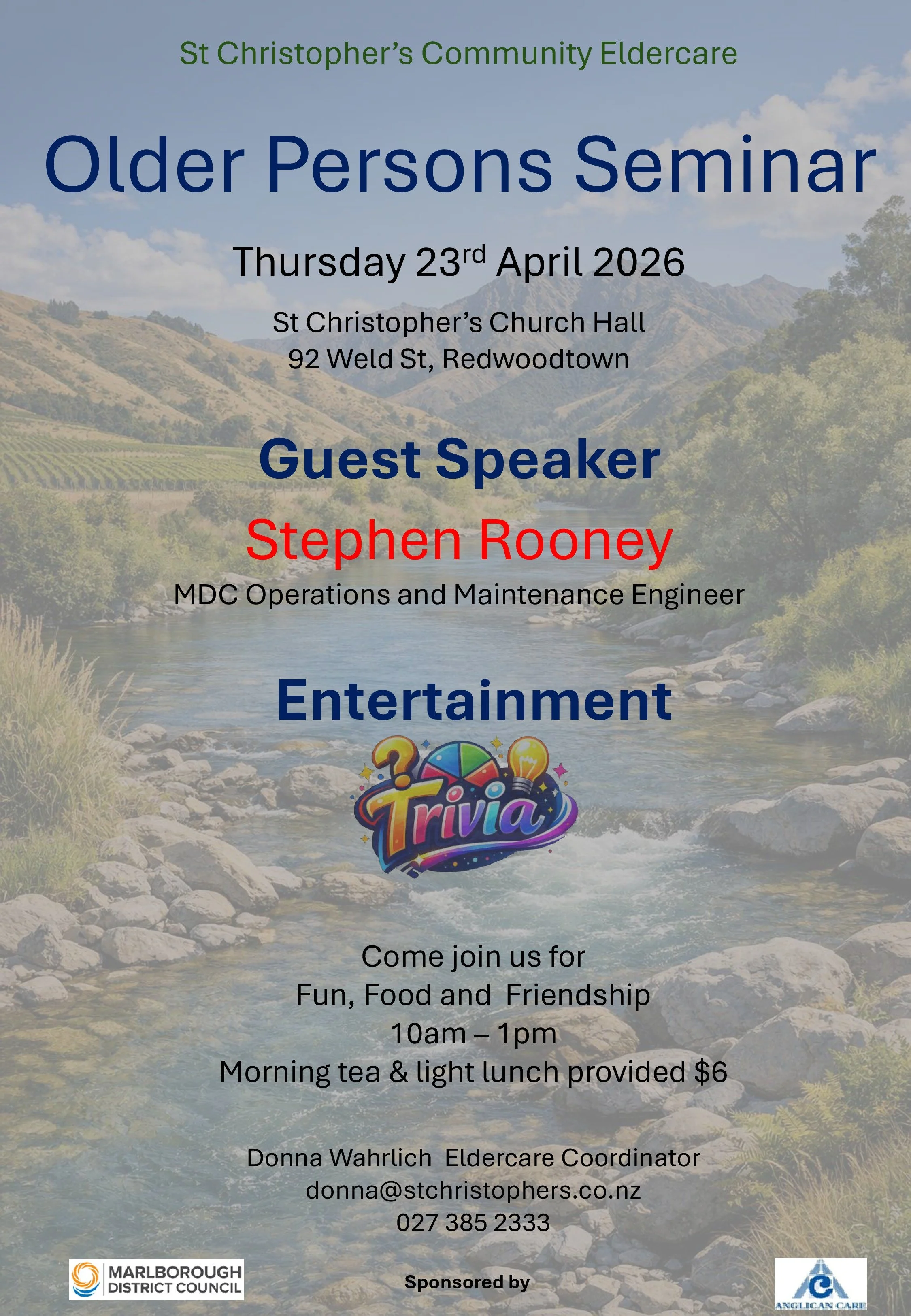 Older Person Seminar