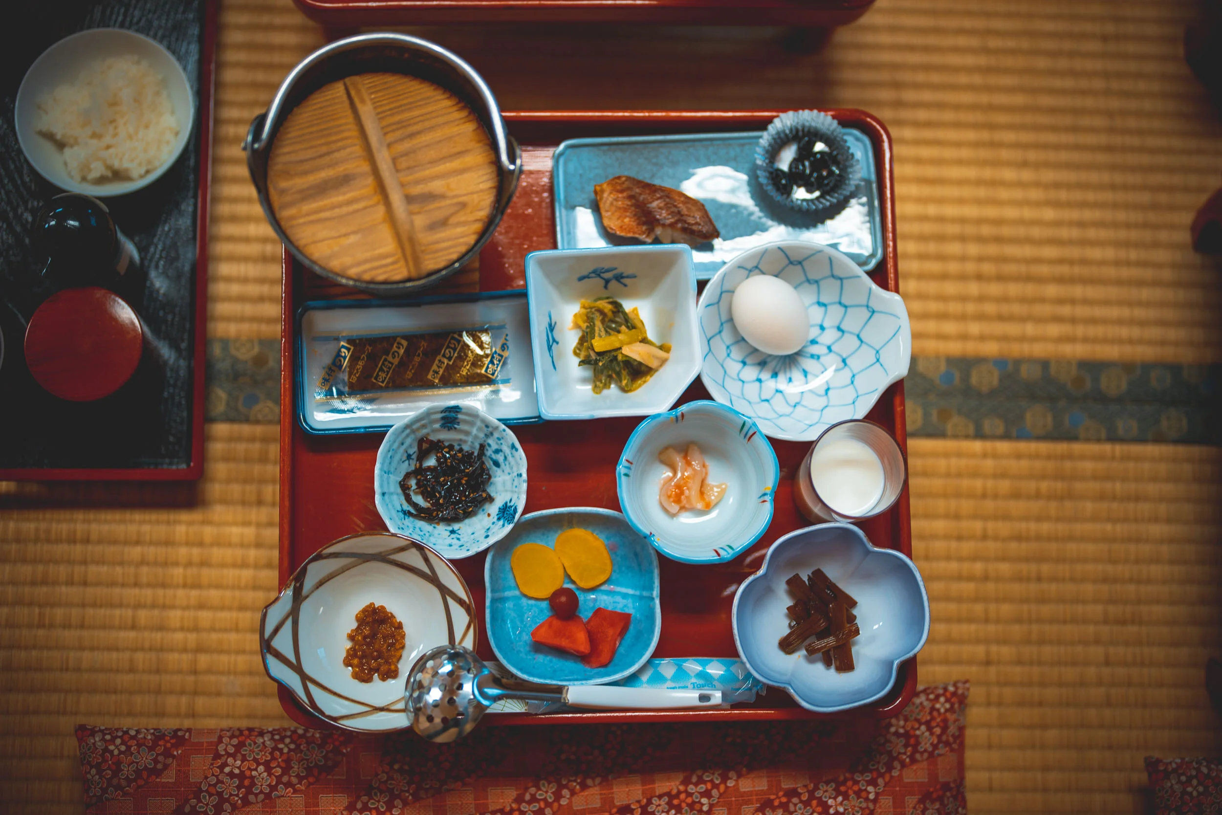 Breakfast at Ginzan Onsen