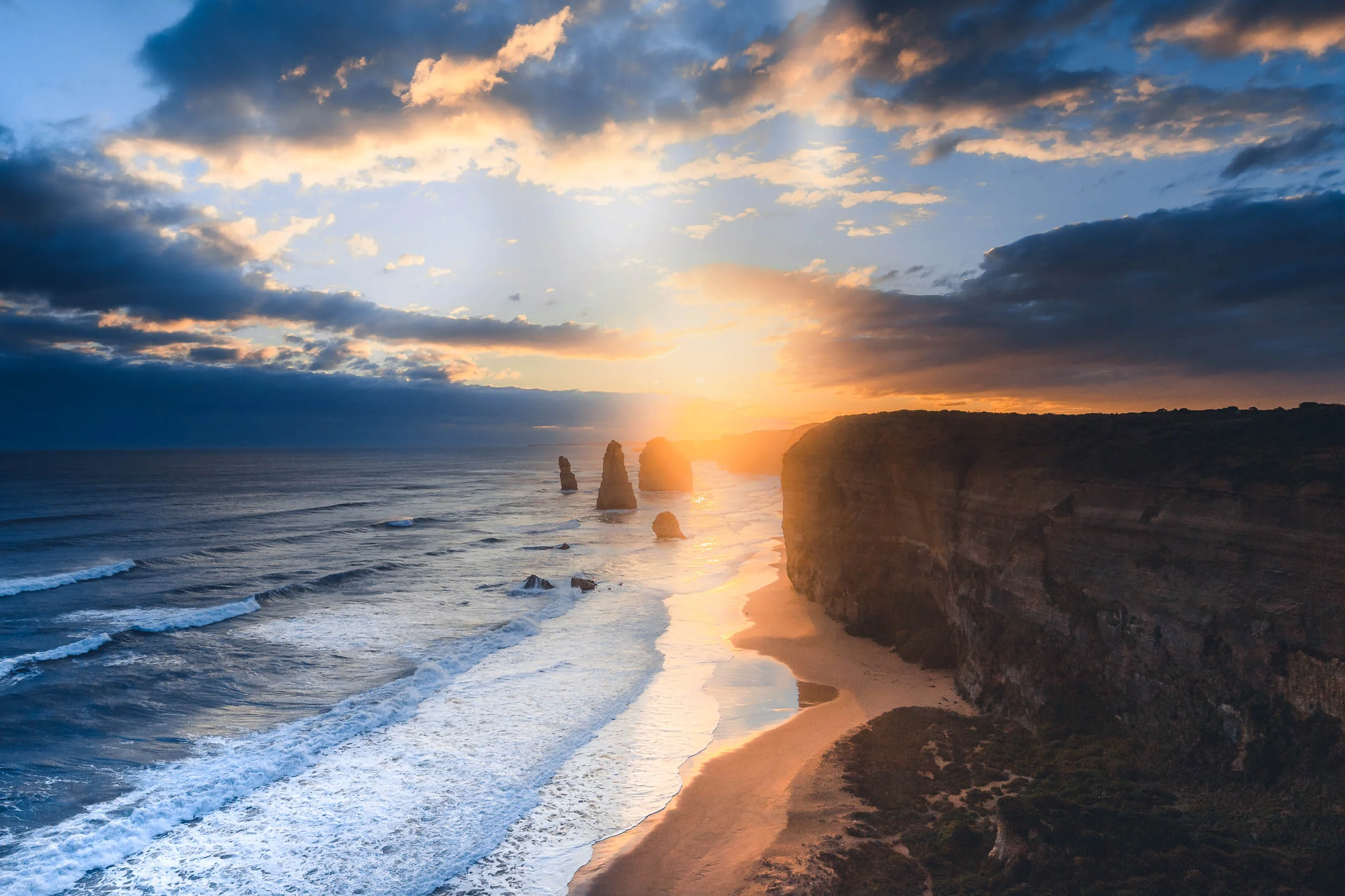Sunset at the Twelve Apostles Lookout