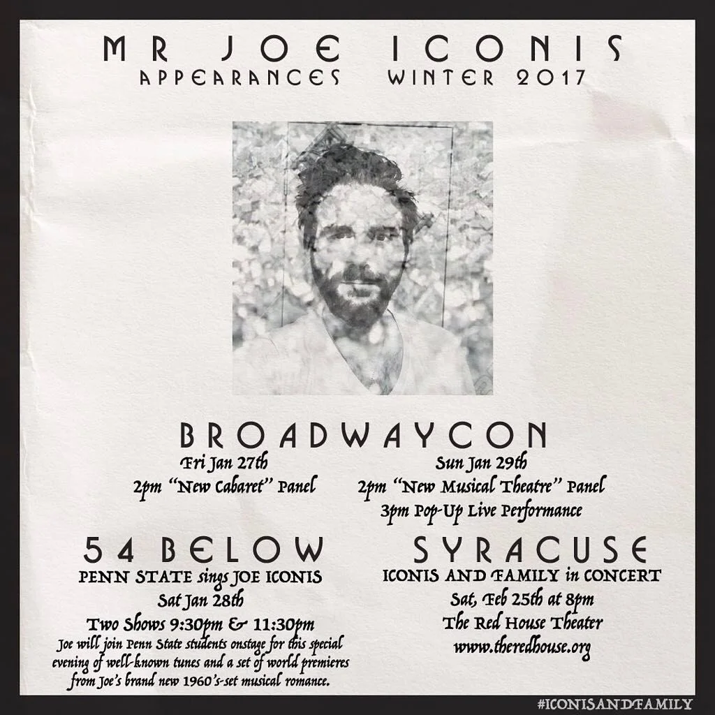 BroadwayCon with Joe Iconis: Pop-Up Live Performance