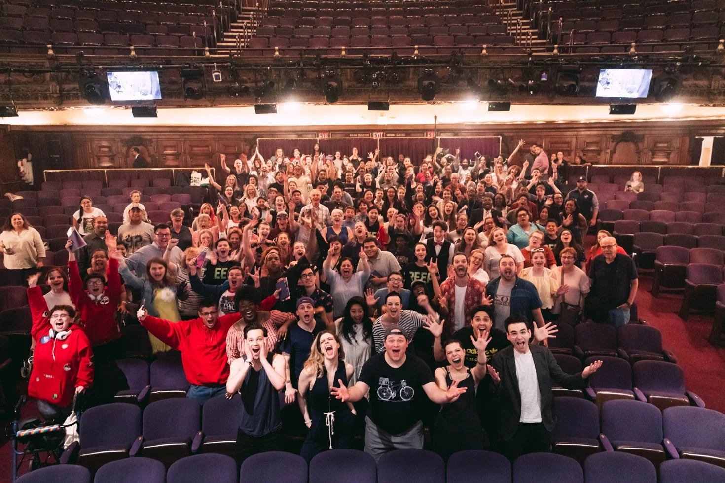 The company of Be More Chill (Photo by Emilio Madrid-Kuser for Broadway.com)