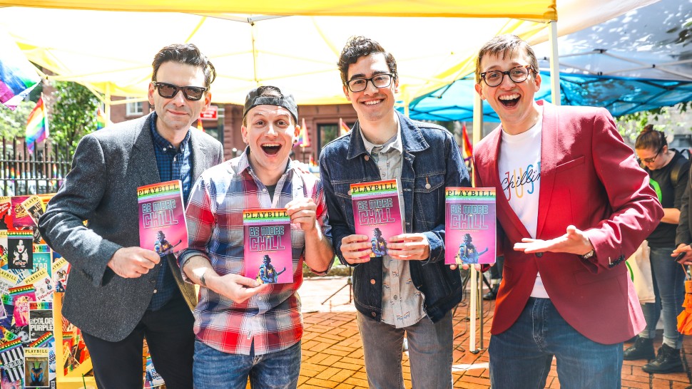 Joe Iconis, gerard canonico, Troy Iwata, and Will Roland