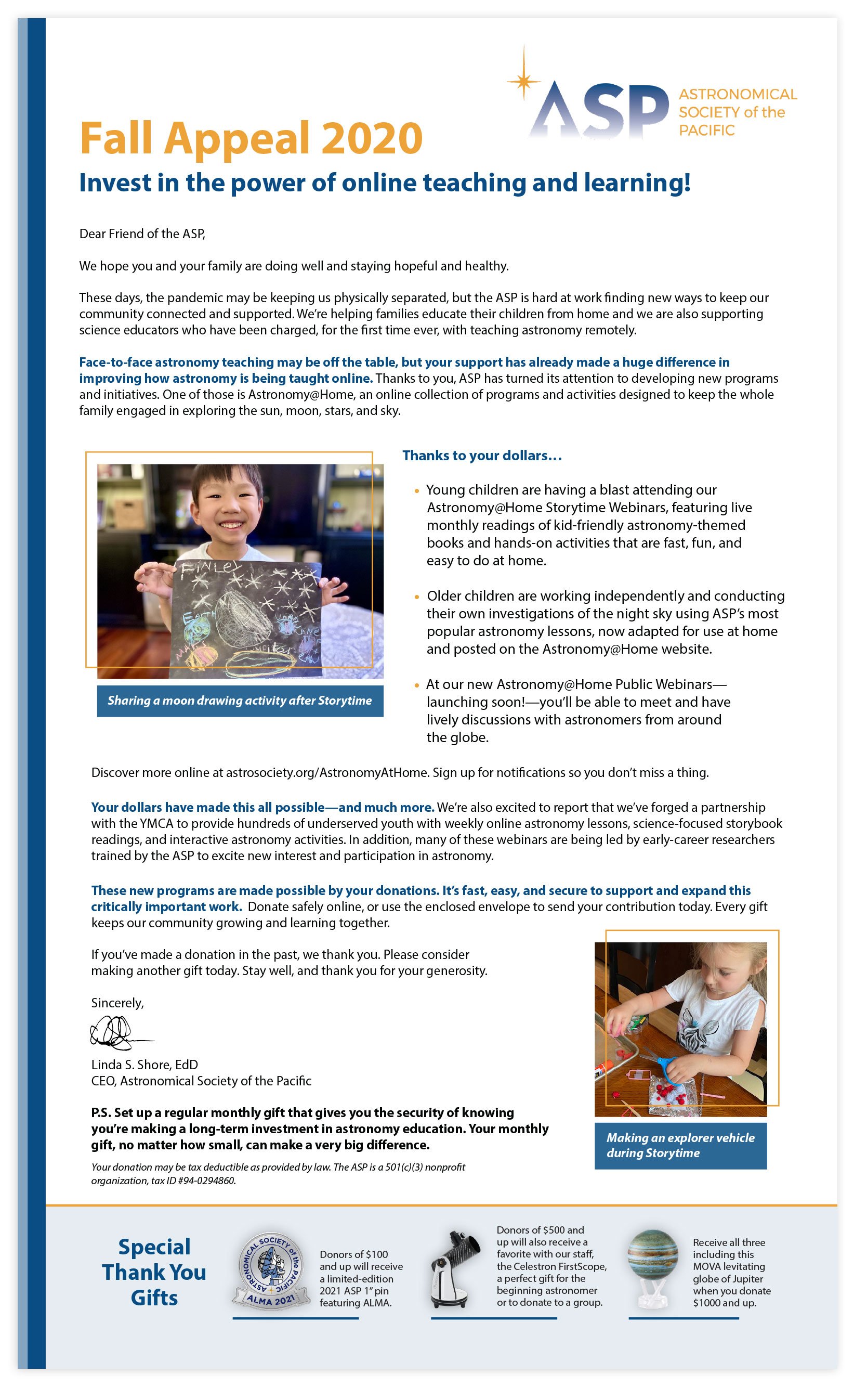    Last year we tested an online approach for the annual report. It was such a hit that the organization decided not to revert back to a print report and move forward fully online  