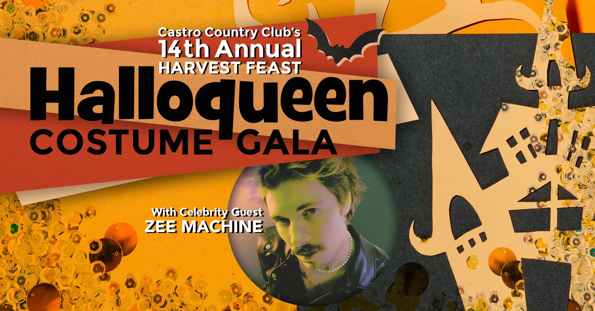    Annual Drag Pageant poster and postcard 