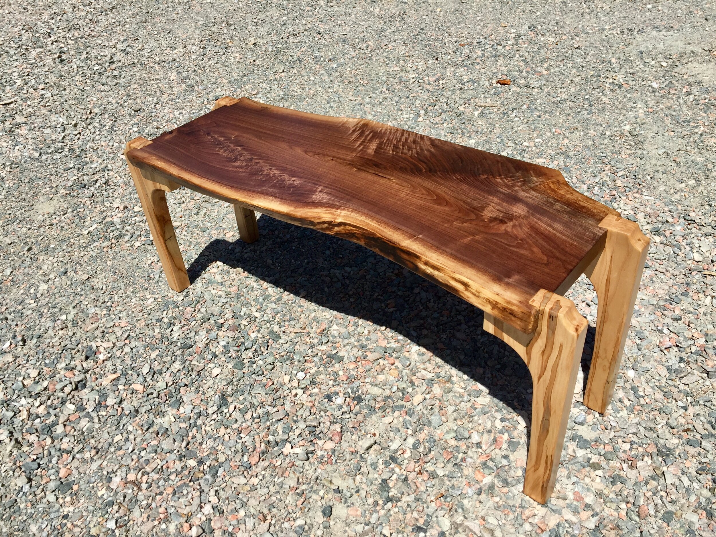 Black Walnut Coffee Table 