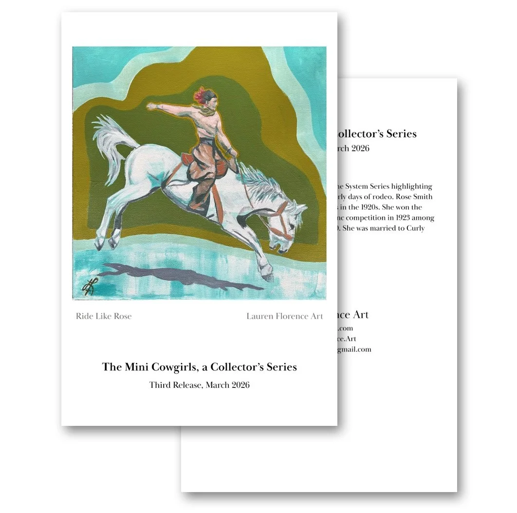 The Mini Cowgirls, a Collector's Series - Cowgirl of the Month Subscription 2026