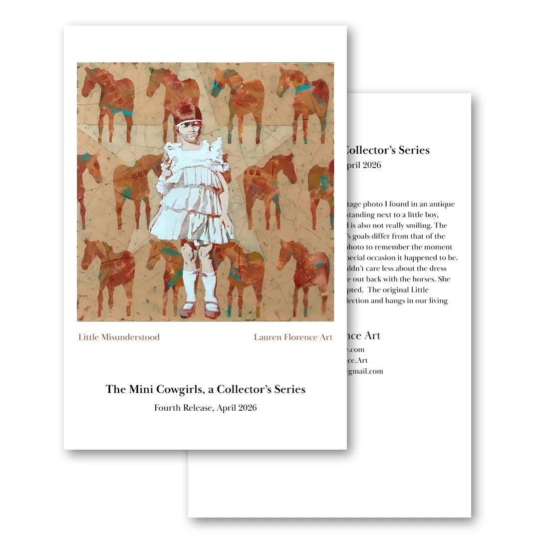 The Mini Cowgirls, a Collector's Series - Cowgirl of the Month Subscription 2026