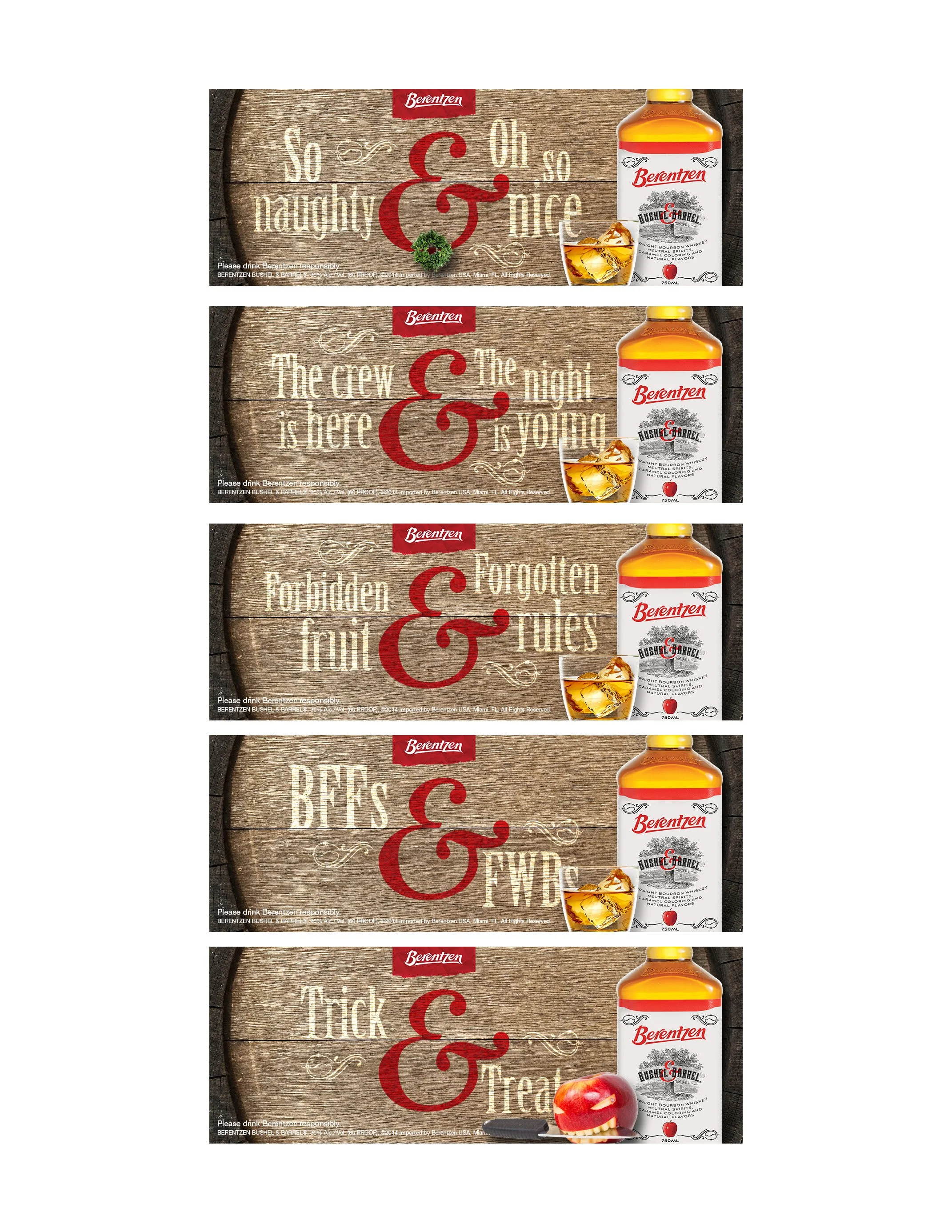 Berentzen Bushel & Barrel Facebook Ads