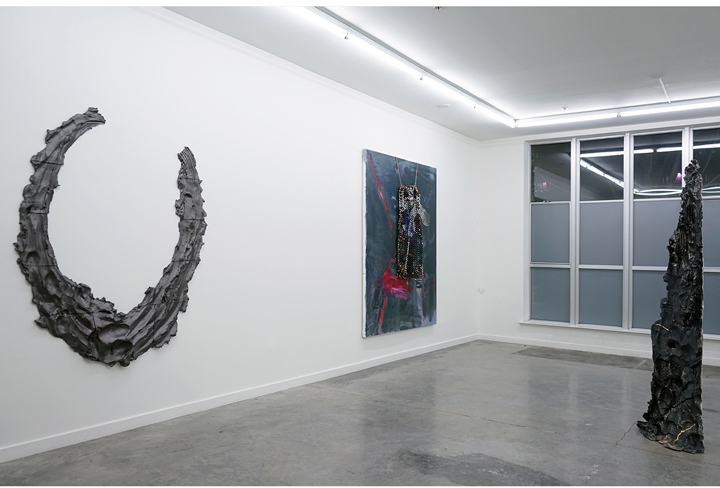 ROSY KEYSER & BRIE RUAIS Squid Ink, Installation