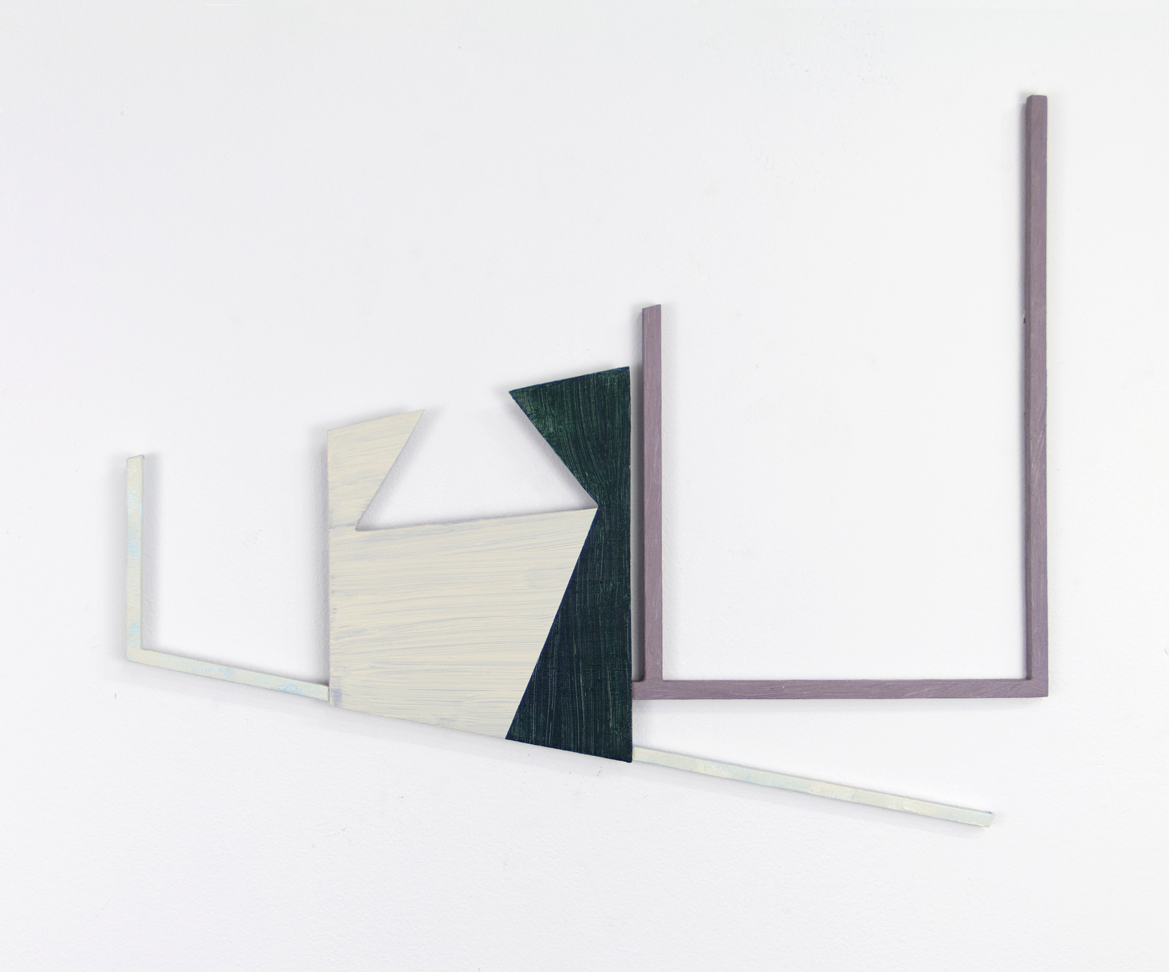 JONATHAN RUNCIO Untitled (JR01-17) , oil on steel, 13.5" x 16.5", 2017