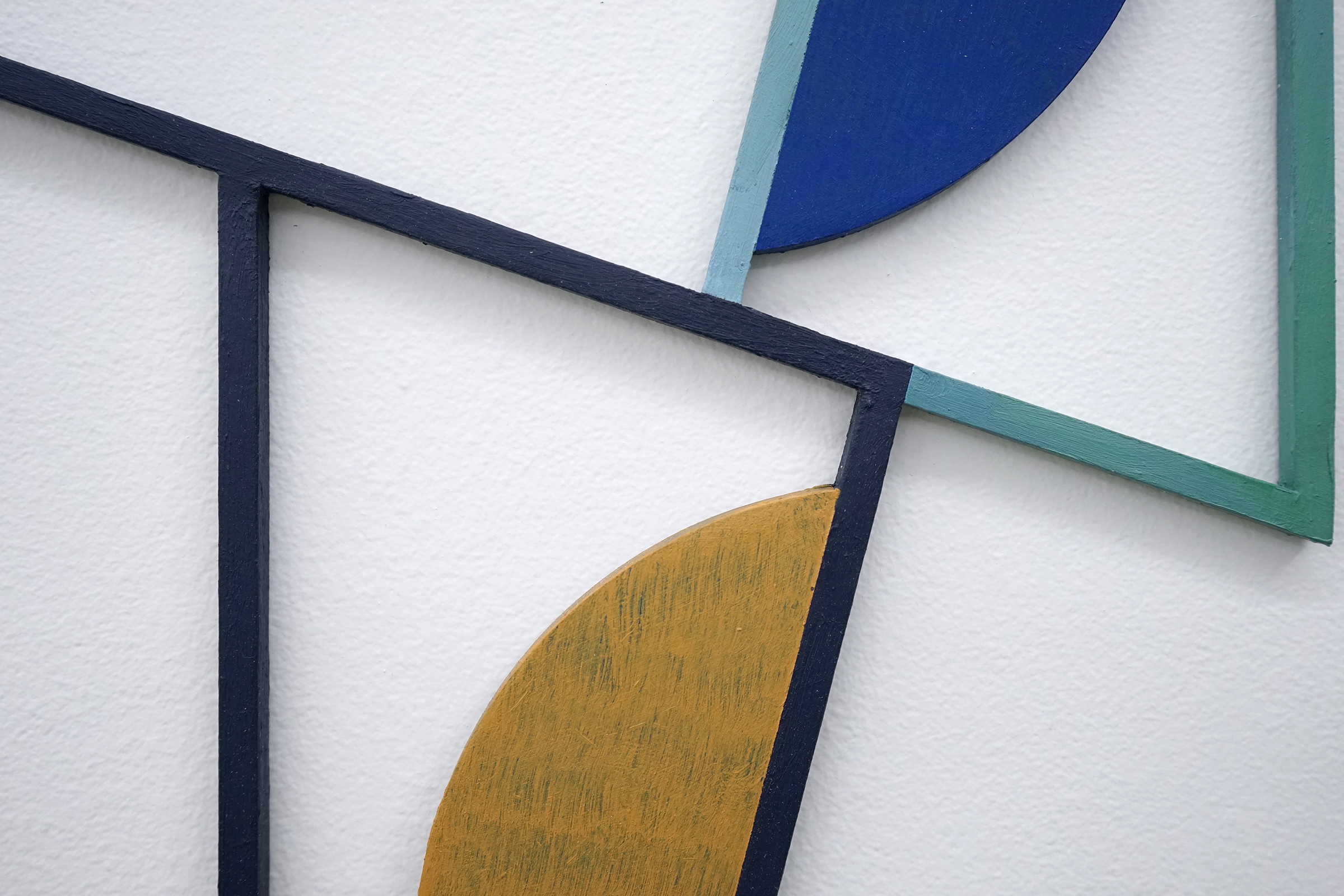 JONATHAN RUNCIO (detail) Untitled (JR04-17) , oil on steel, 15.5" x 13.5", 2017