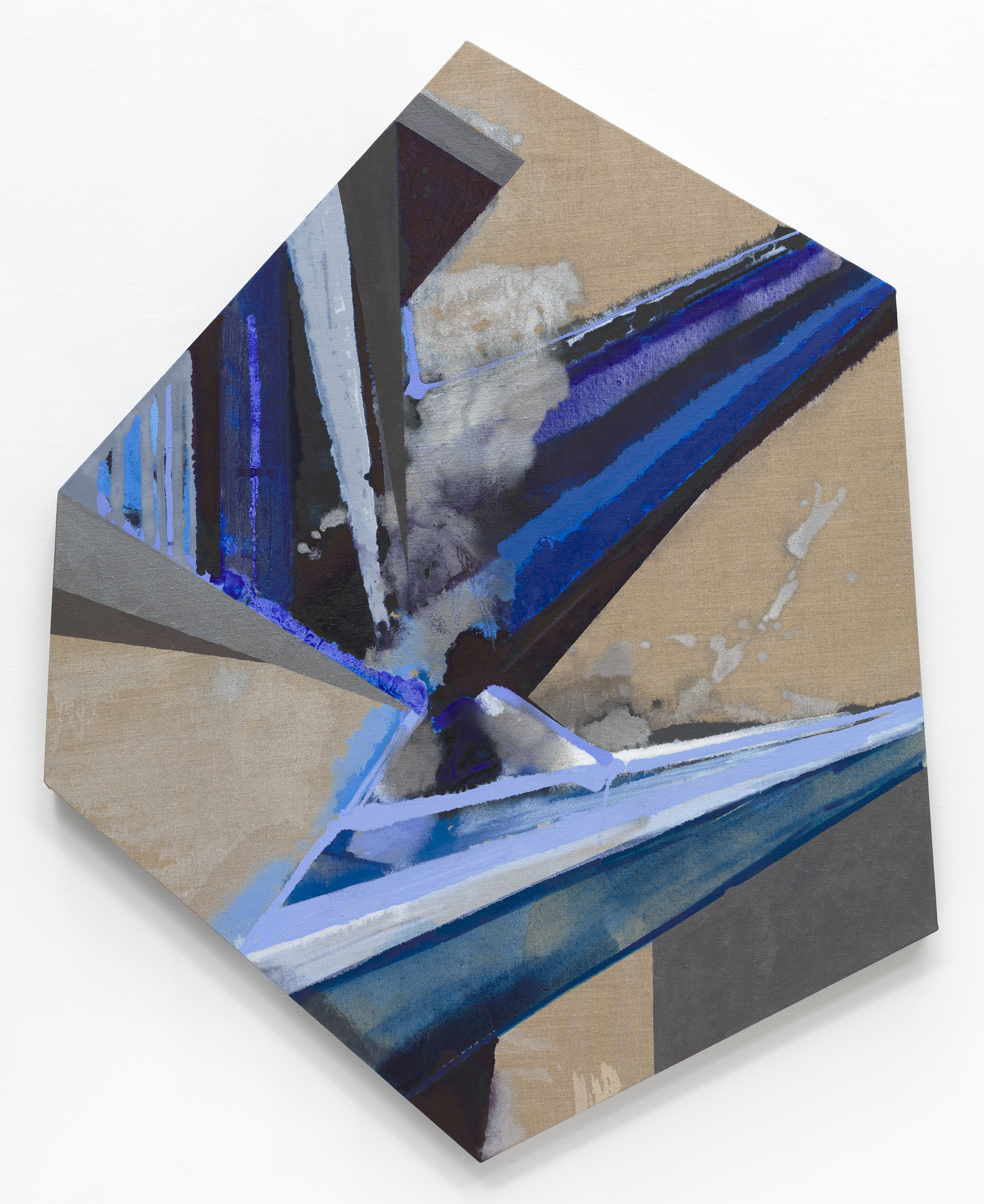   PAMELA JORDEN   Crane , oil on linen, 59.5" x 47.5", 2017 