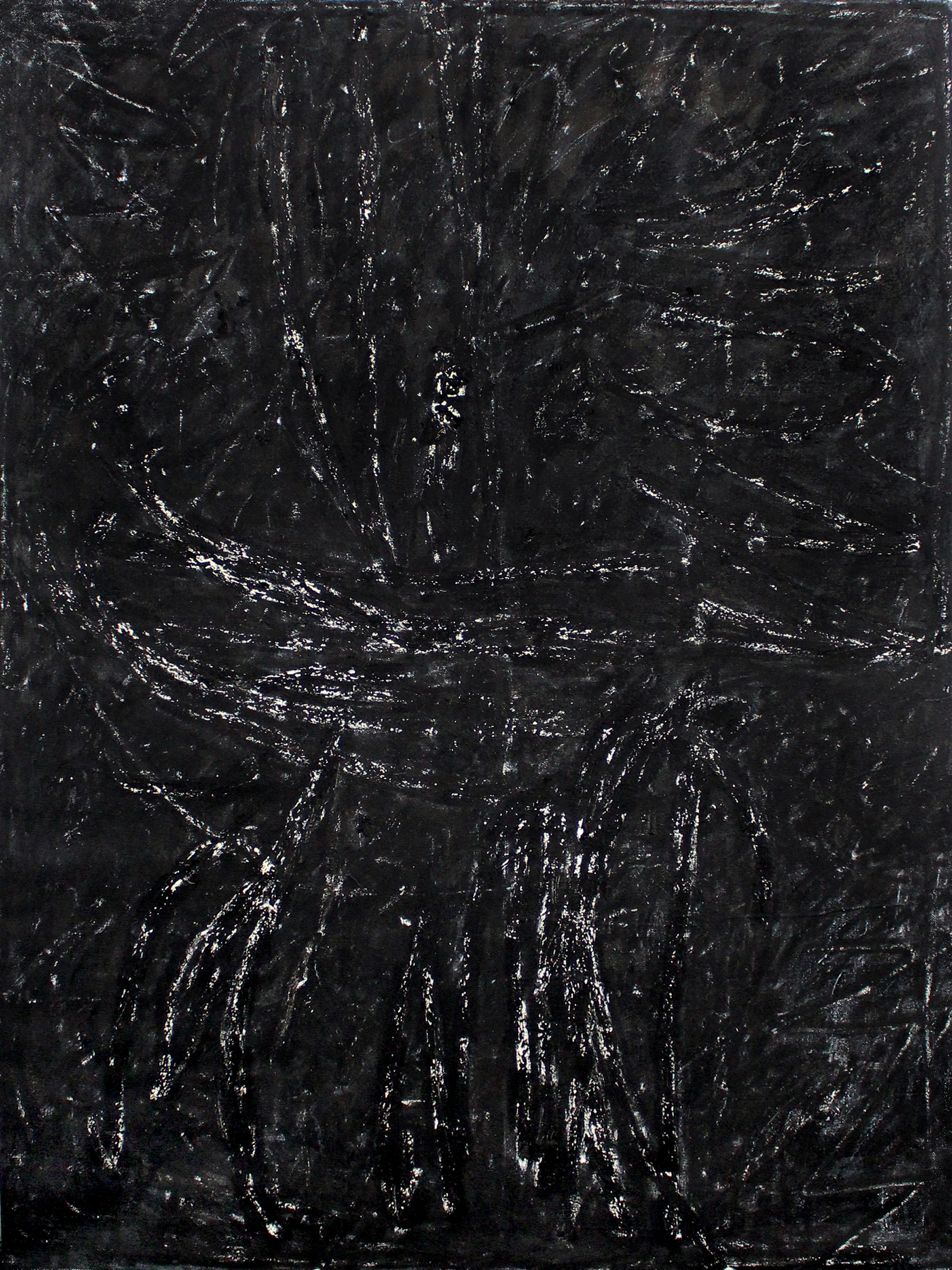   JOSEPH HART   Gemini , 2013-2016, oil on canvas, 72" x 52" 