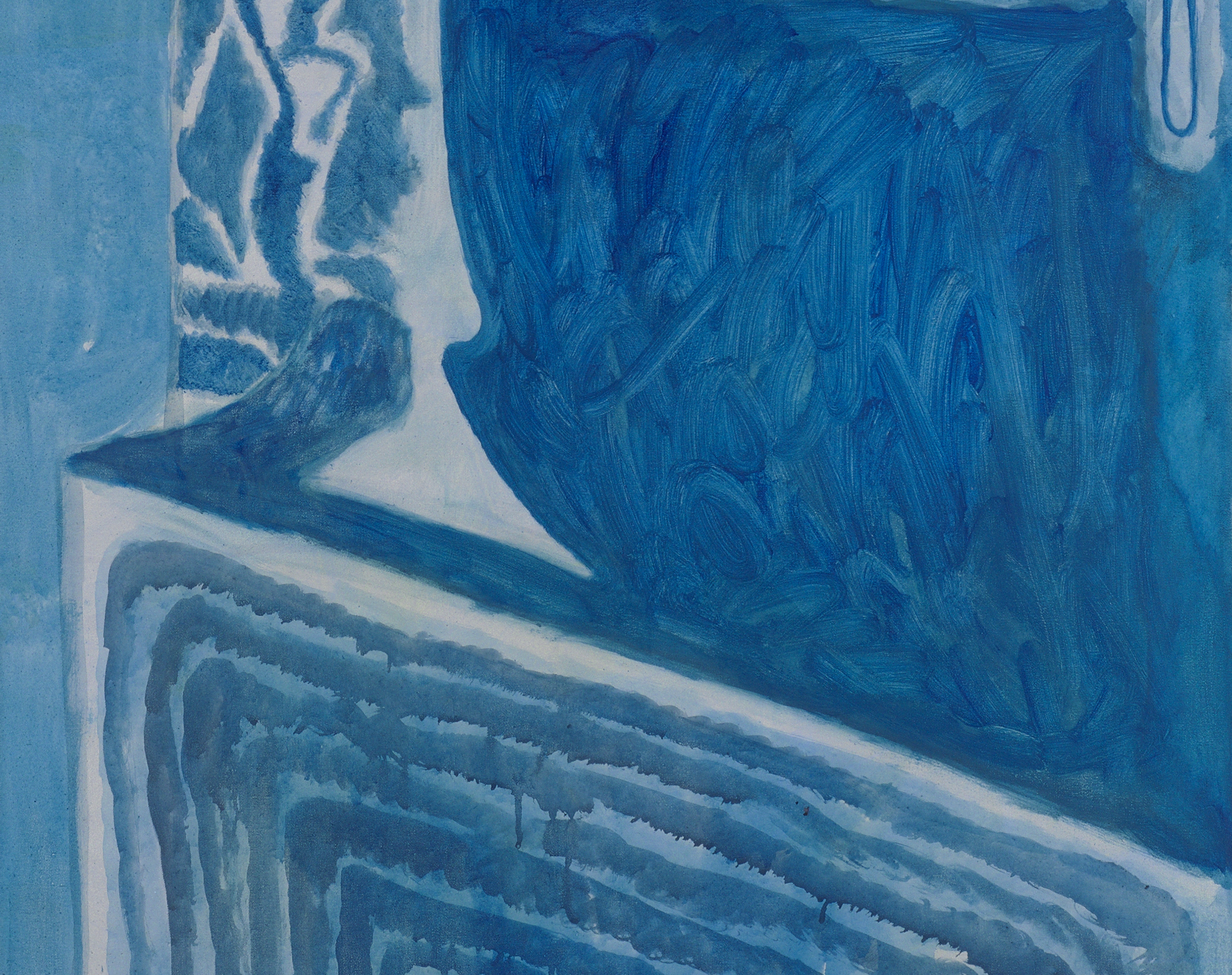   CHRISTOPH ROßNER  (detail) &nbsp;Piano Nights , 2015, acrylic on canvas, 78.75" x 61" 