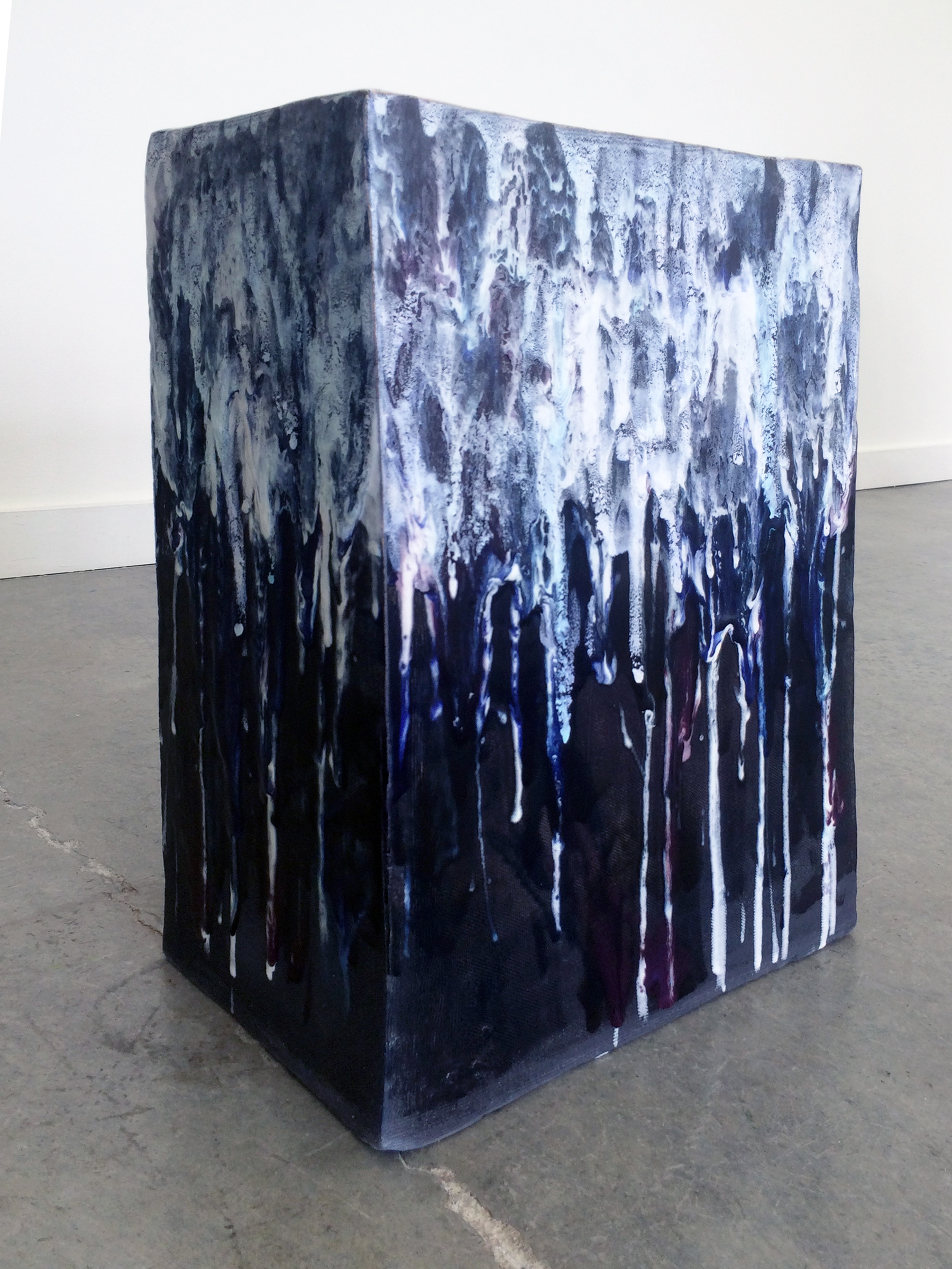 ERIK SCOLLON (alternate view) Queer Sculpture Park (a proposal), 2016, Stoneware, underglaze and glaze (6 firings), 19" x 14" x 8"