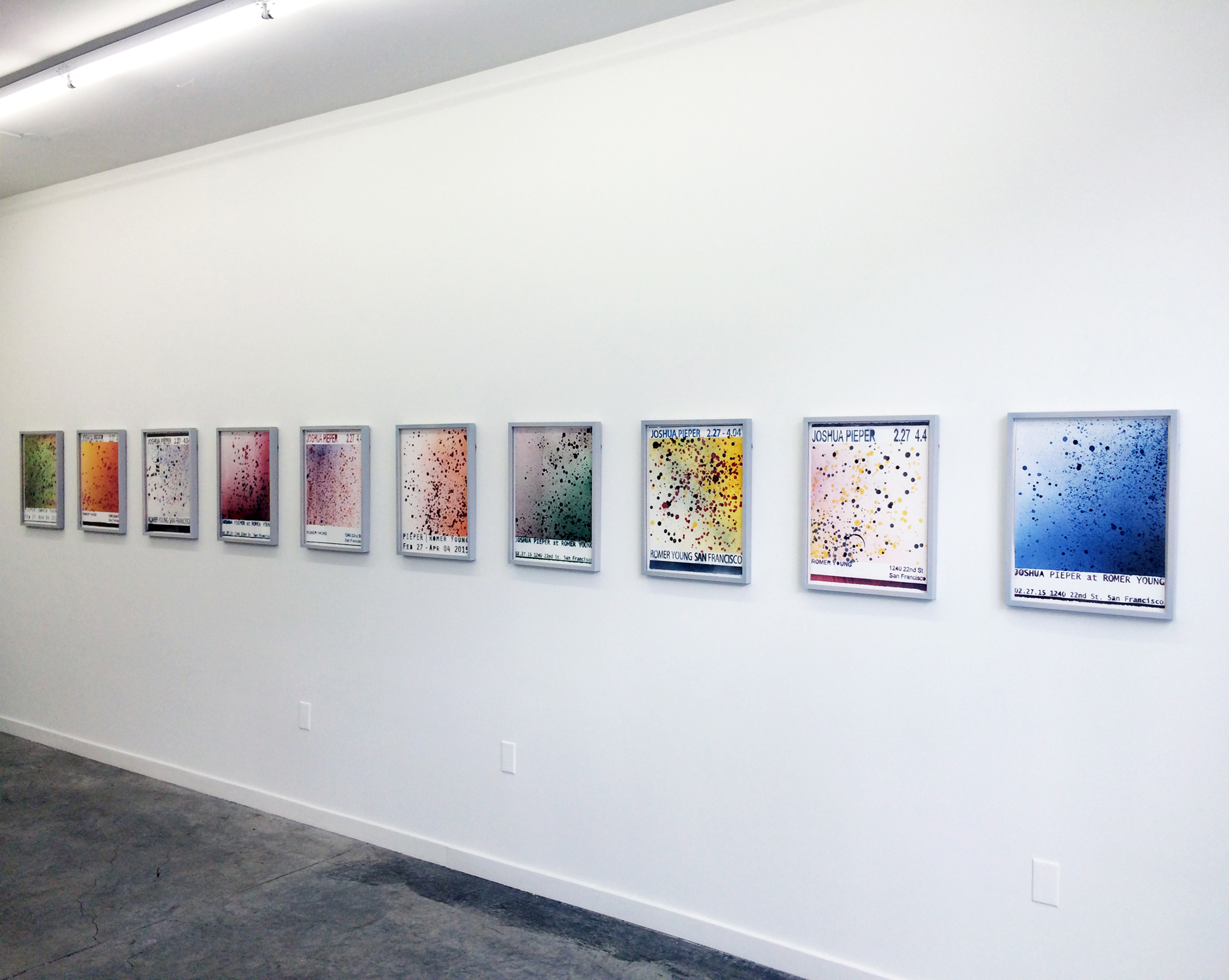 JOSHUA PIEPER Dry State , installation