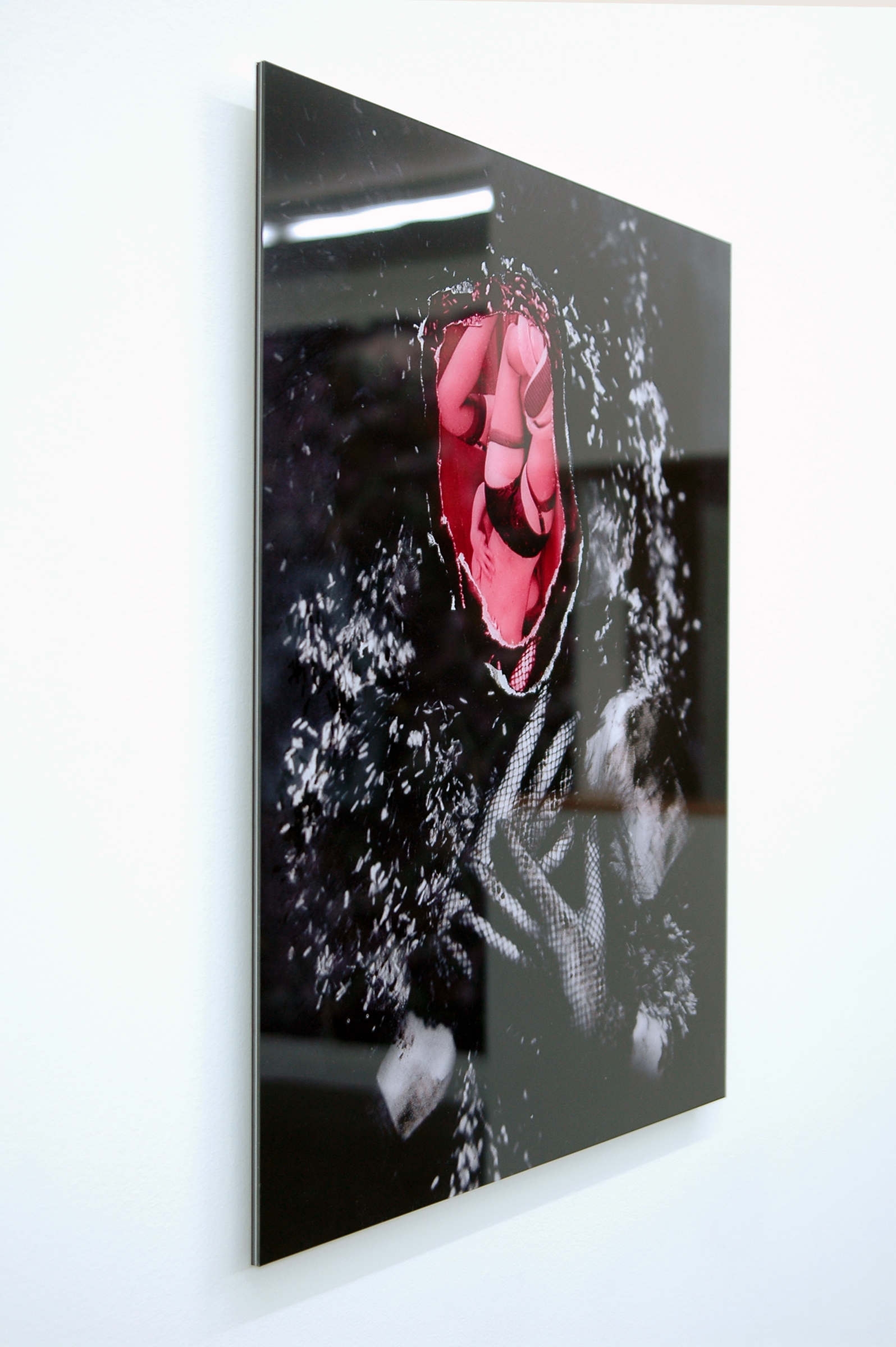   DERIC CARNER  (3/4 view) &nbsp;Here Lies the Heart,&nbsp; mounted c-print, 22" x 18", 2014 