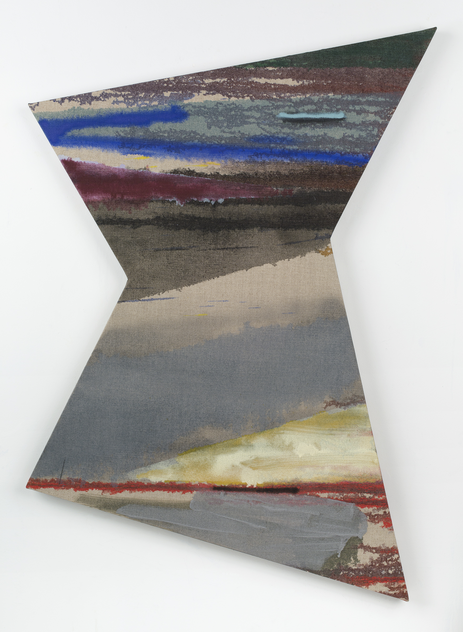 PAMELA JORDEN Zephyr , oil on linen 40 1/2" x 28 1/2", 2014