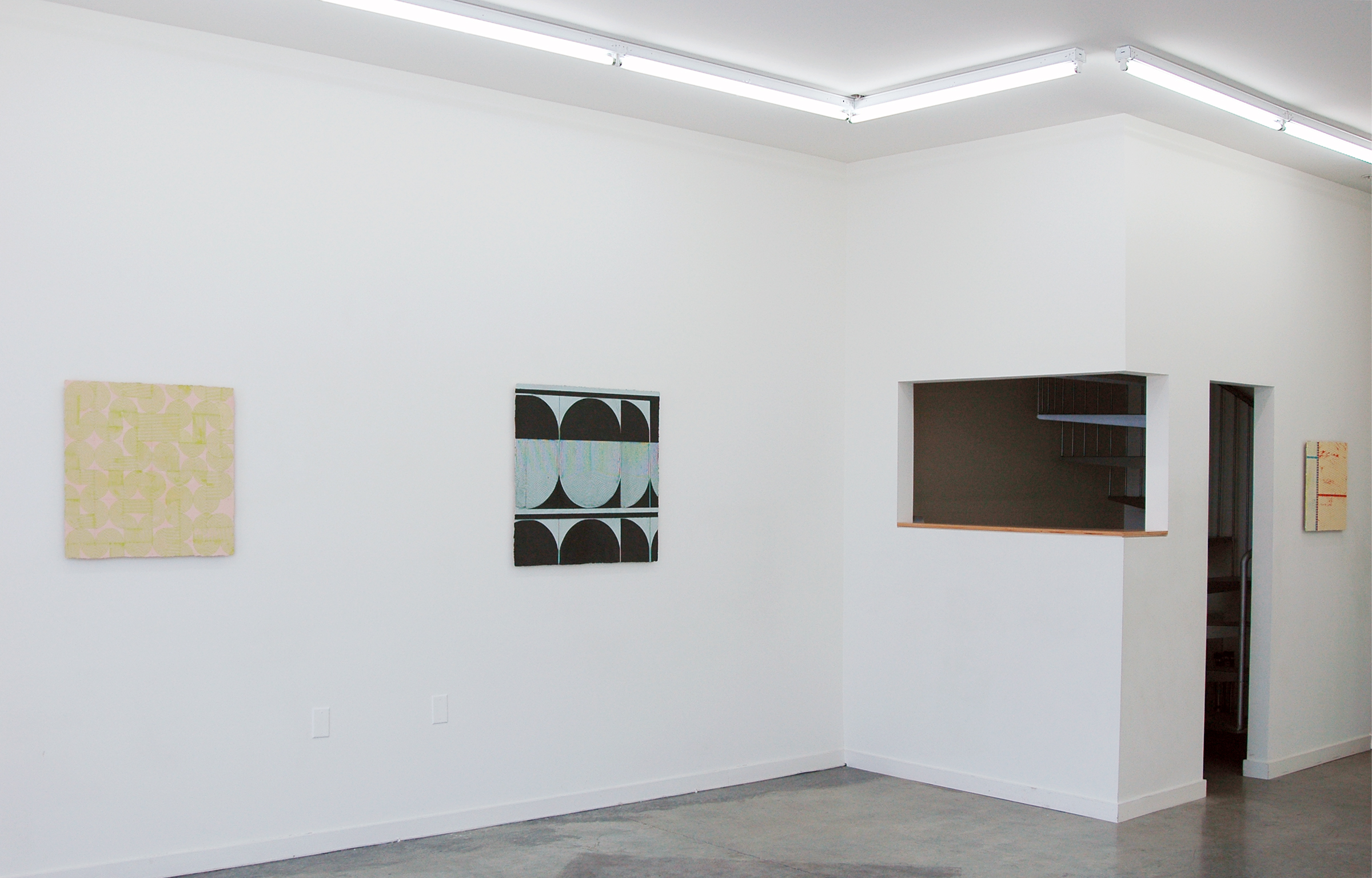 ELISE FERGUSON STRIPED KNOT , installation