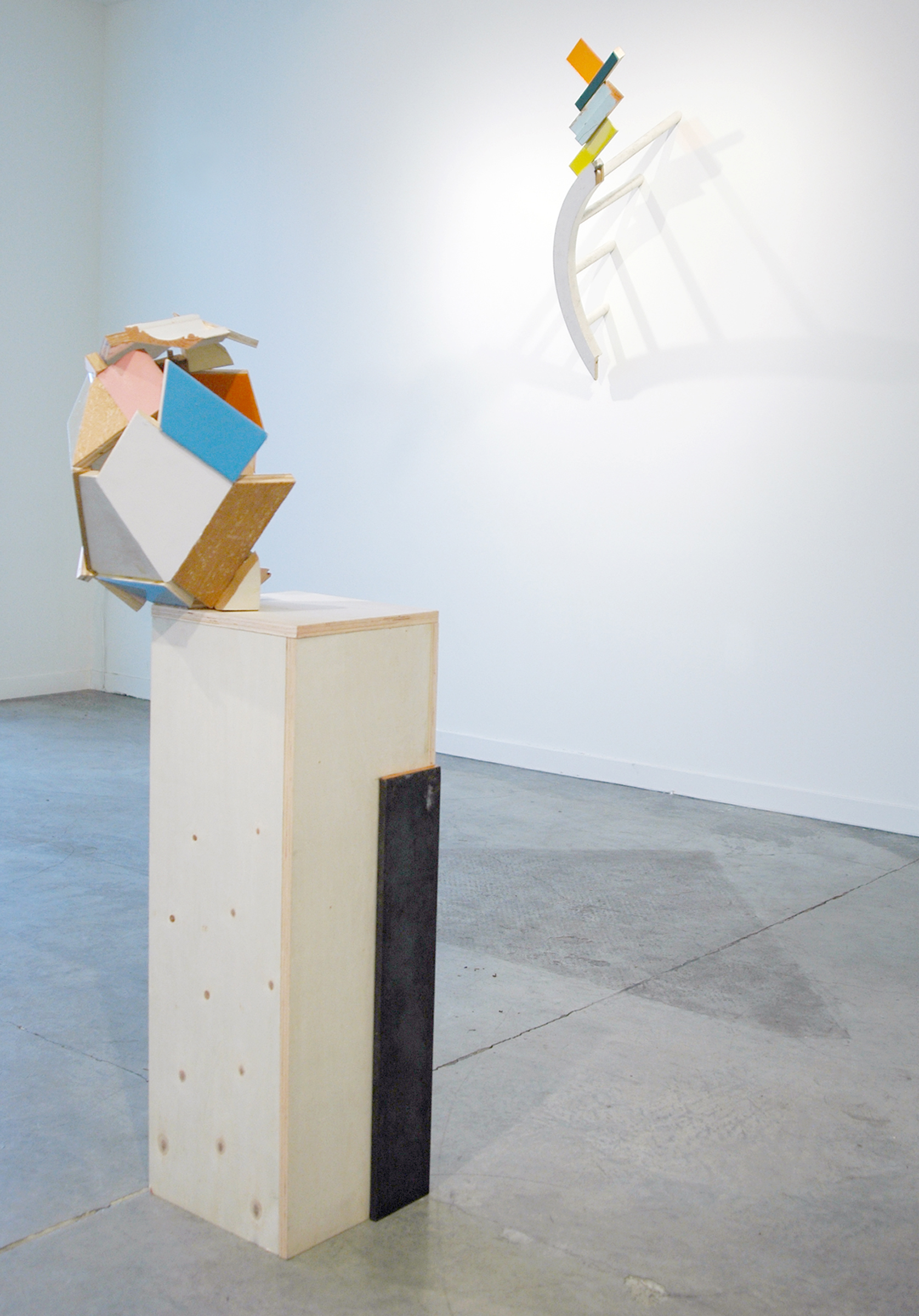 KIRK STOLLER THROWN A CURVE Installation