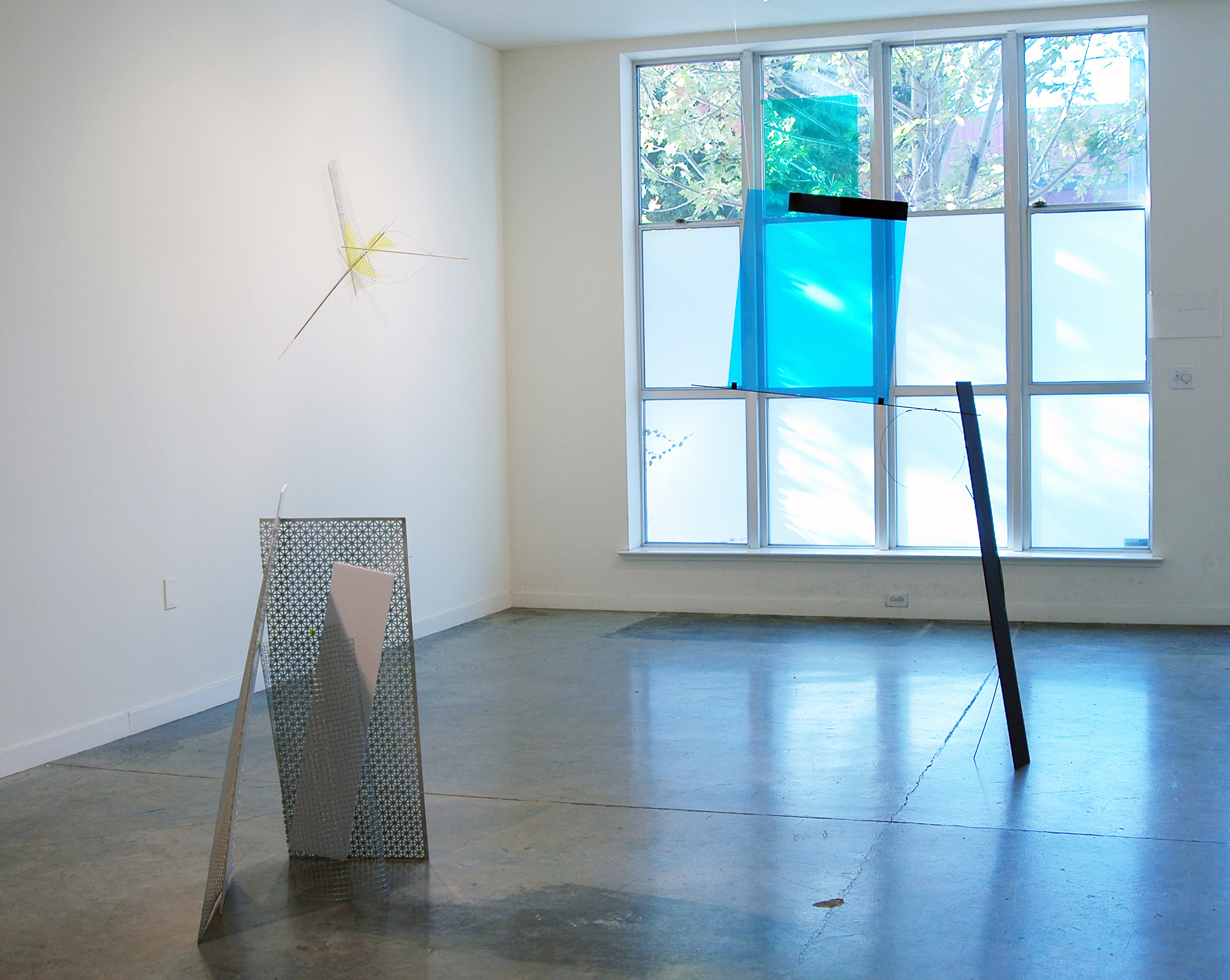 ALICE CATTANEO NOTHING QUITE FLAT AND MORE ROUND, Installation