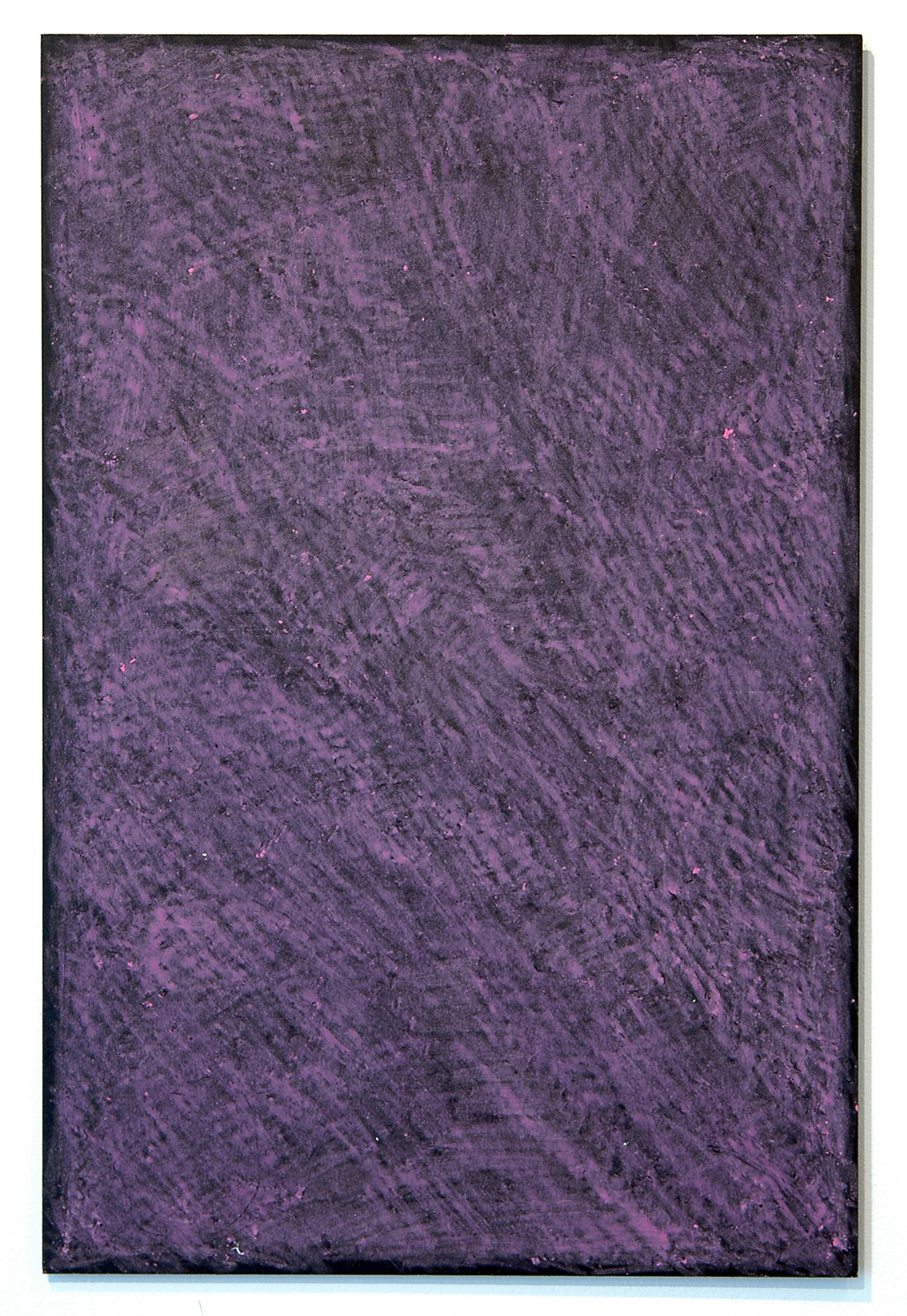 ALICE CATTANEO Silenzioso Rosa , 2013, plasitc, wax pastel, 18" x 12"